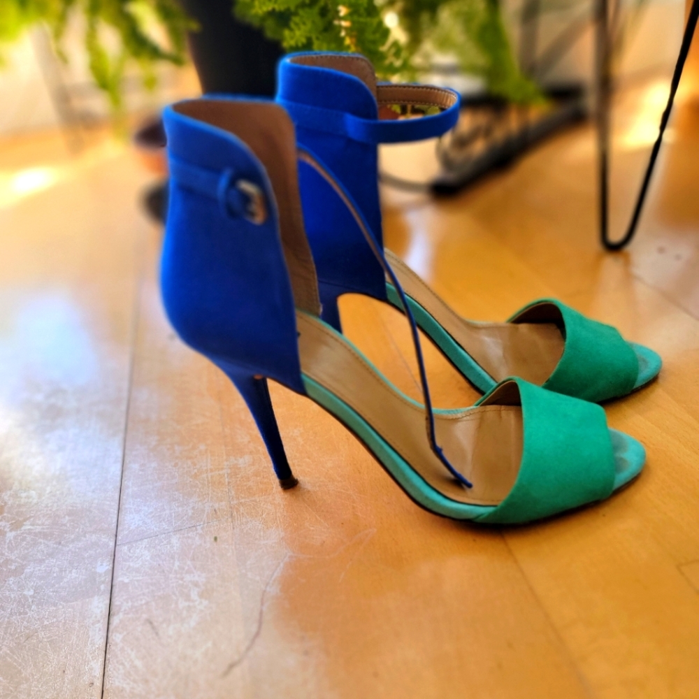Zara collection pumps open toes